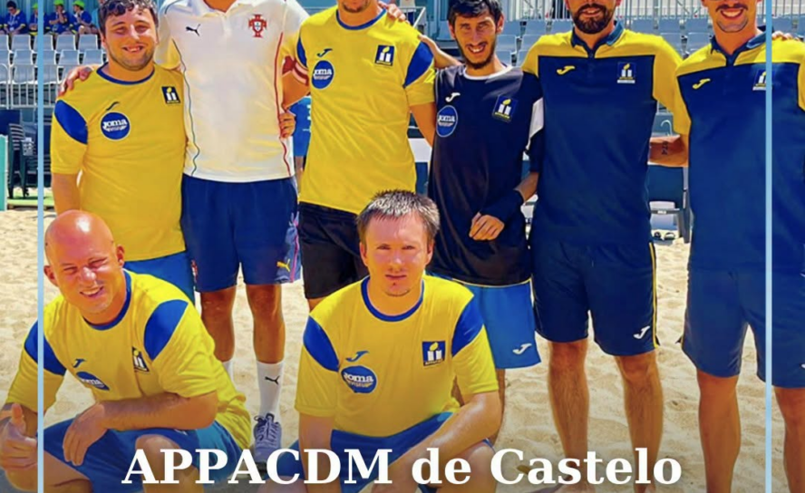 A equipa da APPACDM de Castelo Branco participou no II Torneio de Futebol de Pra