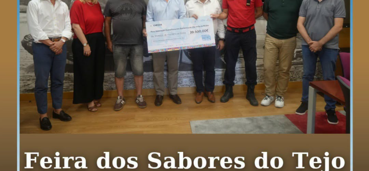 As entradas nos 3 dias da Feira dos Sabores do Tejo de 2026 saldaram-se numa rec
