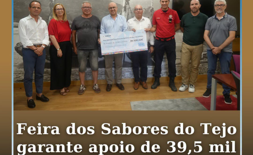 As entradas nos 3 dias da Feira dos Sabores do Tejo de 2026 saldaram-se numa rec