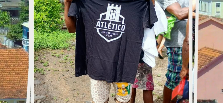 Atlético Albicastrense leva solidariedade a São Tomé e Príncipe