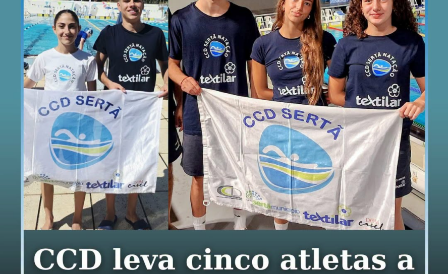 Chegou ao fim a época de natação 2025-2026 e não poderia terminar de melhor form