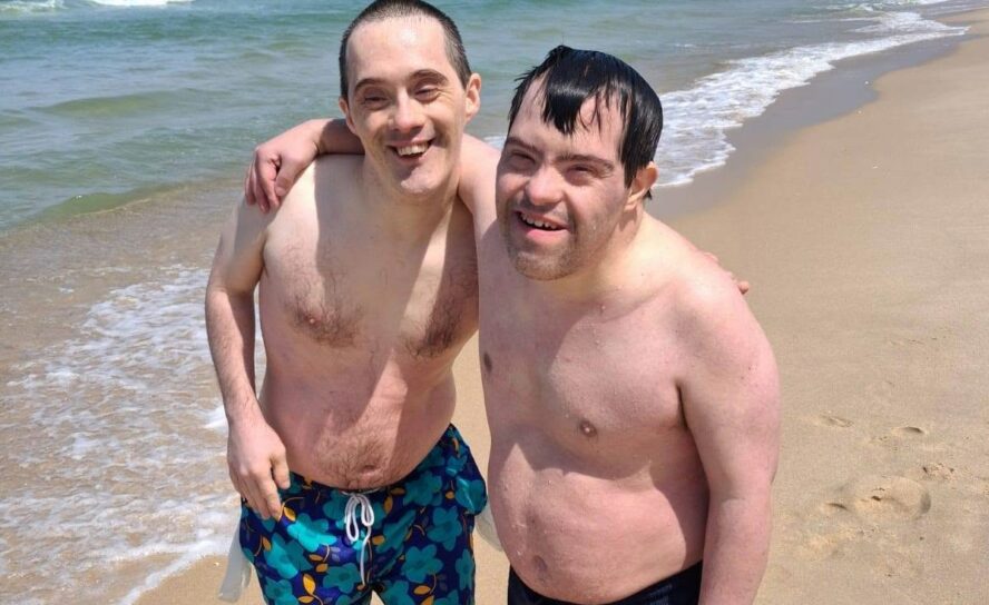 Colónia de férias da APPACDM da Covilhã na Praia do Pedrógão