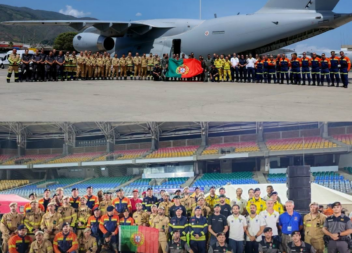Equipa portuguesa regressa da missão de busca e salvamento na Venezuela