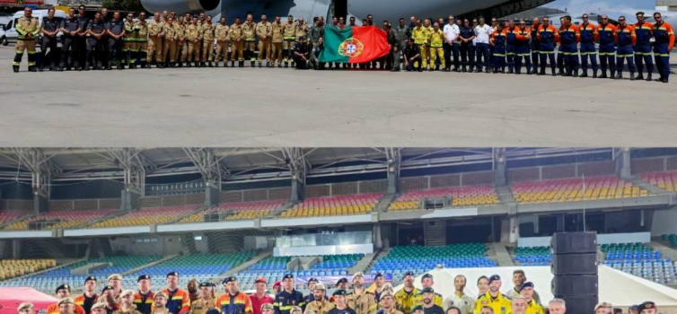 Equipa portuguesa regressa da missão de busca e salvamento na Venezuela