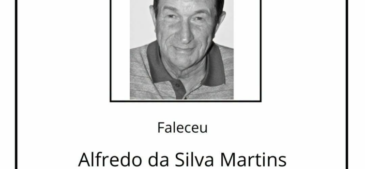 Faleceu Alfredo da Silva Martins, 74 anos, natural de Maxial da Ladeira