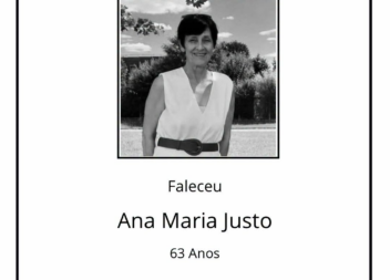 Faleceu Ana Maria Rodrigues Vicente Justo, aos 63