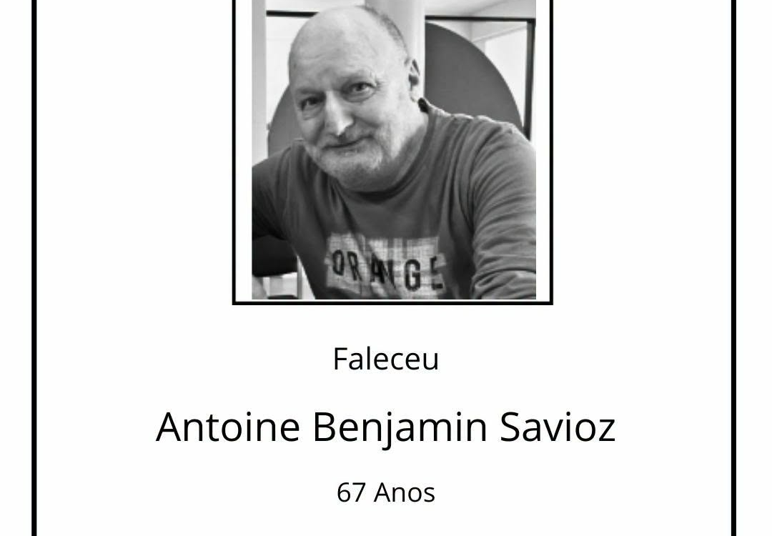 Faleceu Antoine Benjamin Savioz, de nacionalidade suíça e residente em Casegas.