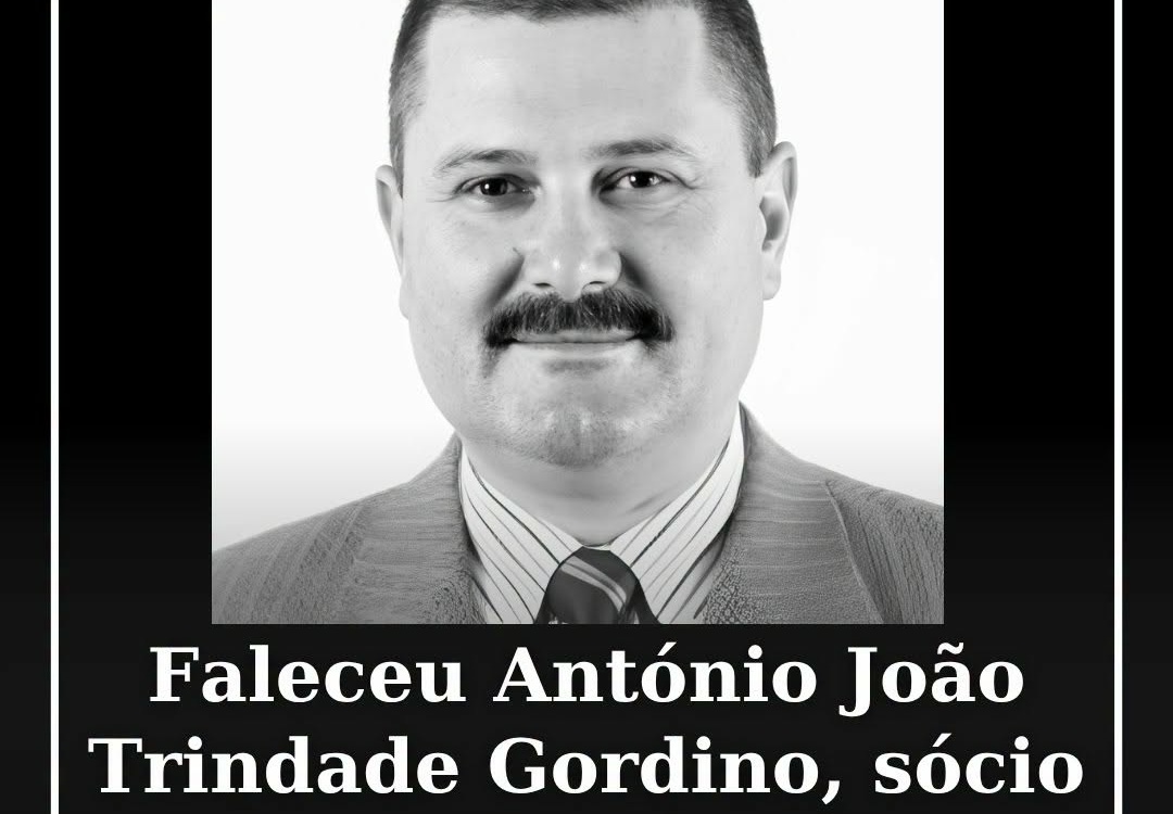 Faleceu António João Trindade Gordino, sócio n.º 3