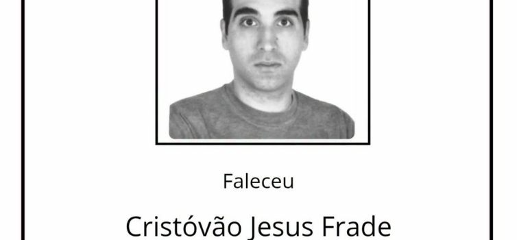 Faleceu Cristovão de Jesus Frade, aos 52  anos, natural de França.