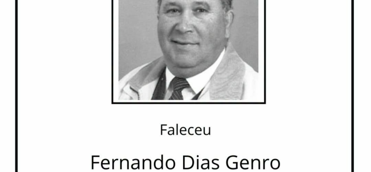 Faleceu Fernando Dias Genro, aos 74 anos, natural de São Jorge da Beira
