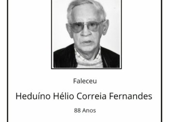 Faleceu Heduino Heli Correia Fernandes aos 88  anos de idade.
