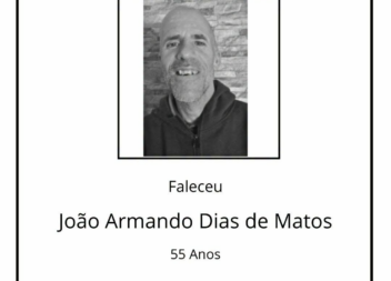 Faleceu João Armando Dias de Matos, aos 55 anos, natural do Peso, Covilhã.