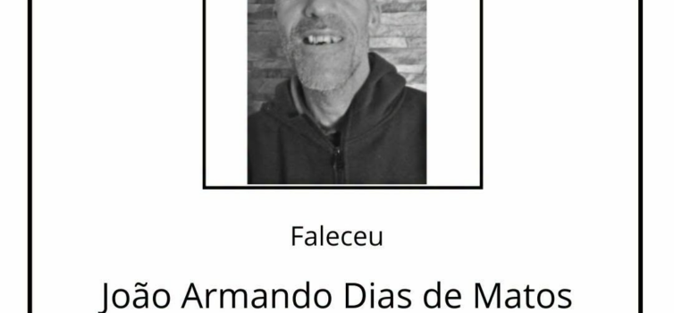 Faleceu João Armando Dias de Matos, aos 55 anos, natural do Peso, Covilhã.
