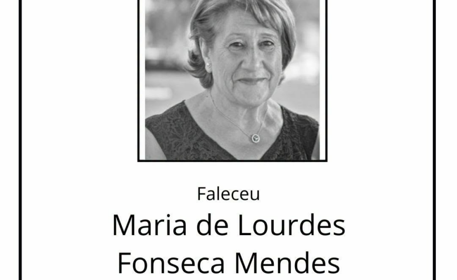 Faleceu Maria de Lourdes Fonseca Mendes, aos 75