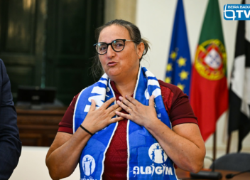 Homenagem à equipa da Albigym