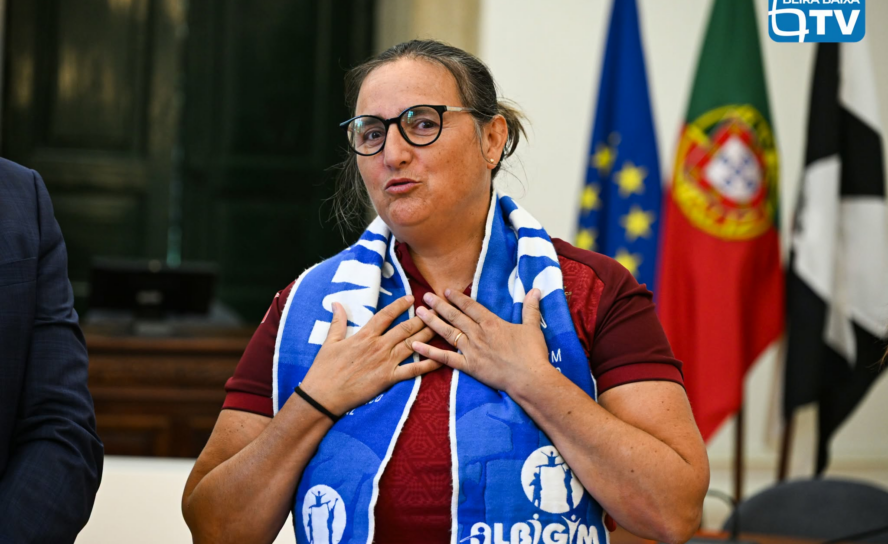 Homenagem à equipa da Albigym