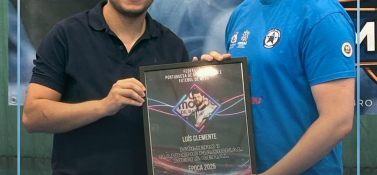 Luís Clemente foi distinguido com o prémio de Atleta n.º 1 Men & Geral do Rankin