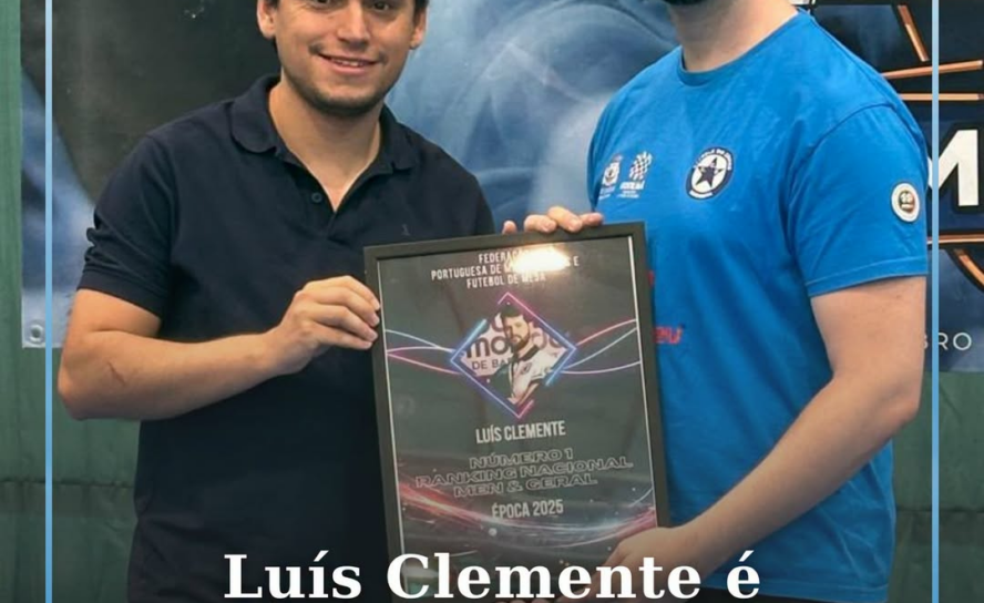 Luís Clemente foi distinguido com o prémio de Atleta n.º 1 Men & Geral do Rankin