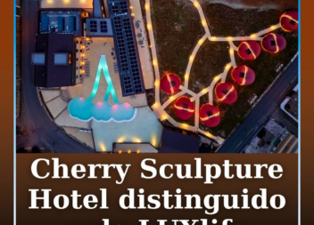 O Cherry Sculpture Hotel, no Paul, concelho da Covilhã