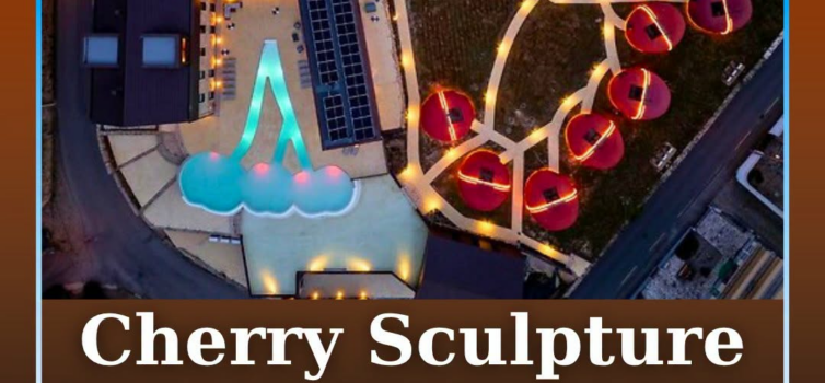 O Cherry Sculpture Hotel, no Paul, concelho da Covilhã