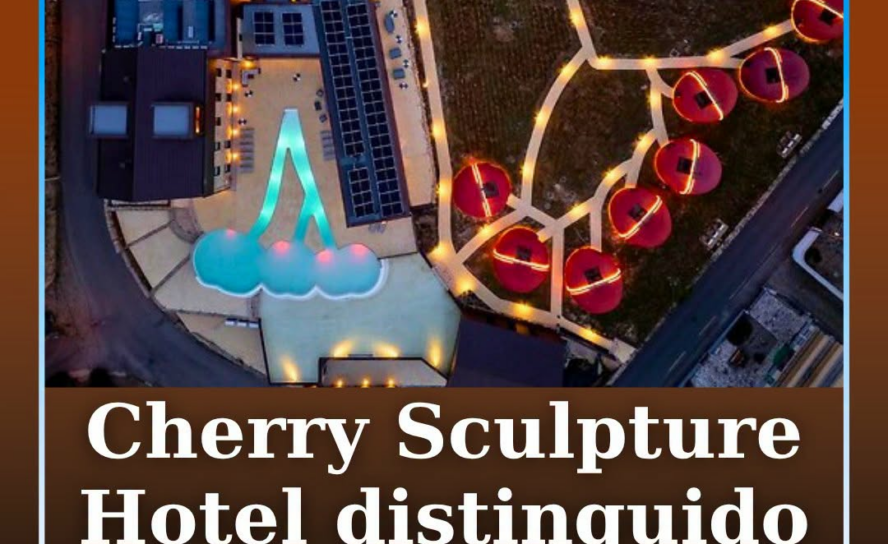 O Cherry Sculpture Hotel, no Paul, concelho da Covilhã