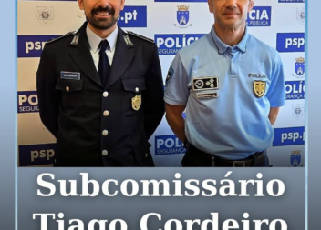 O Comando Distrital da PSP de Castelo Branco recebeu o Subcomissário Tiago Migue
