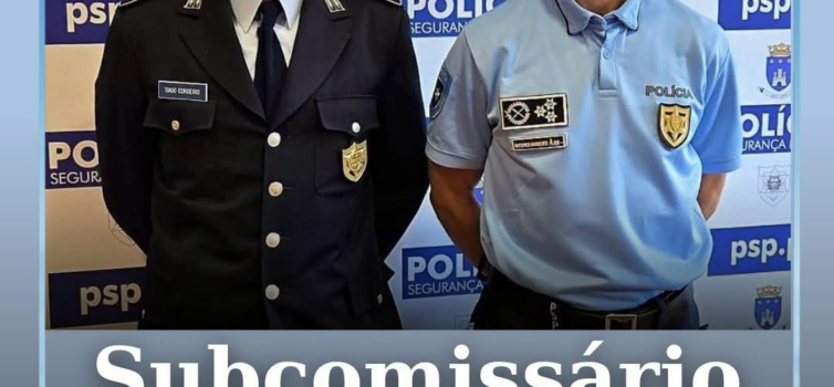 O Comando Distrital da PSP de Castelo Branco recebeu o Subcomissário Tiago Migue
