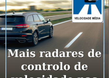 O Governo vai instalar 12 novos radares de velocidade média nas estradas portugu