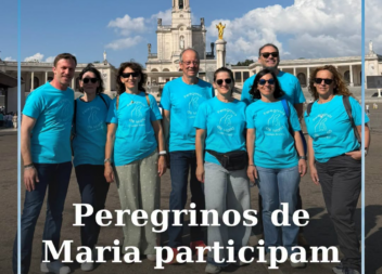 O Grupo de Peregrinos de Maria de Castelo Branco chegaram ao Santuário de Fátima