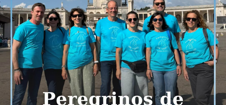 O Grupo de Peregrinos de Maria de Castelo Branco chegaram ao Santuário de Fátima
