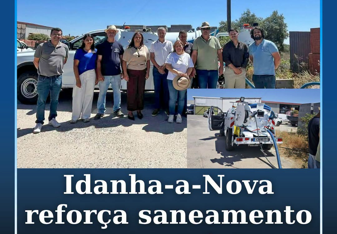 O Município de Idanha-a-Nova reforçou a sua capacidade de resposta na manutenção