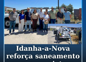 O Município de Idanha-a-Nova reforçou a sua capacidade de resposta na manutenção