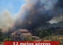 O alerta para o incêndio que deflagrou no sabugal foi dado cerca das 15h21.