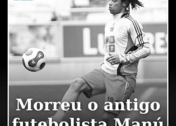O antigo futebolista Manú, que representou o Benfica na temporada 2006/07