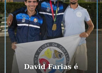 O atleta do Penta Clube da Covilhã, David Farias