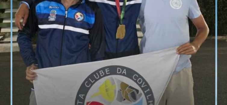 O atleta do Penta Clube da Covilhã, David Farias