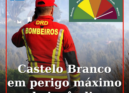 O concelho de Castelo Branco está esta quinta-feira em perigo máximo de incêndio