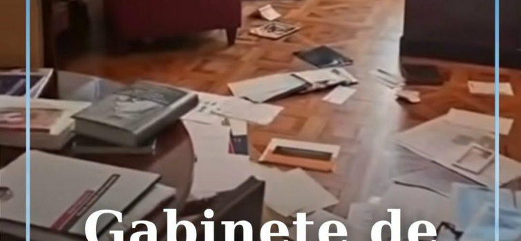 O gabinete de André Ventura, líder do Chega