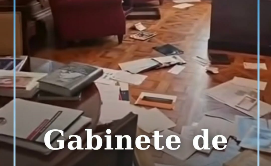 O gabinete de André Ventura, líder do Chega