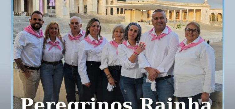 Oito elementos do Grupo de Peregrinos de Rainha da Paz de Castelo Branco partici