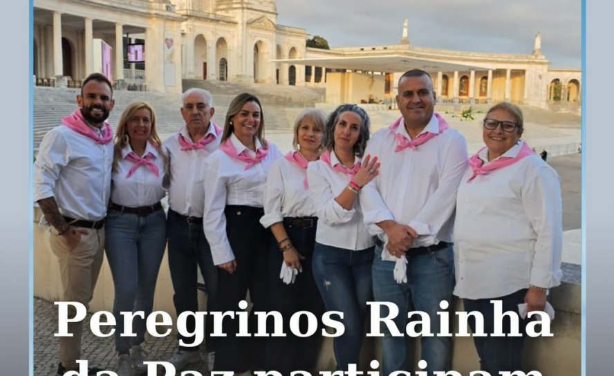 Oito elementos do Grupo de Peregrinos de Rainha da Paz de Castelo Branco partici