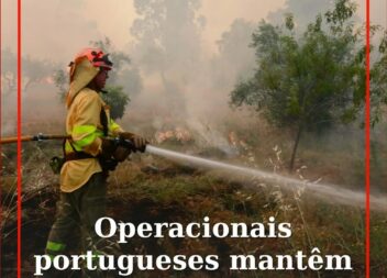 Os operacionais da Força Operacional Conjunta (FOCON) da Autoridade Nacional de