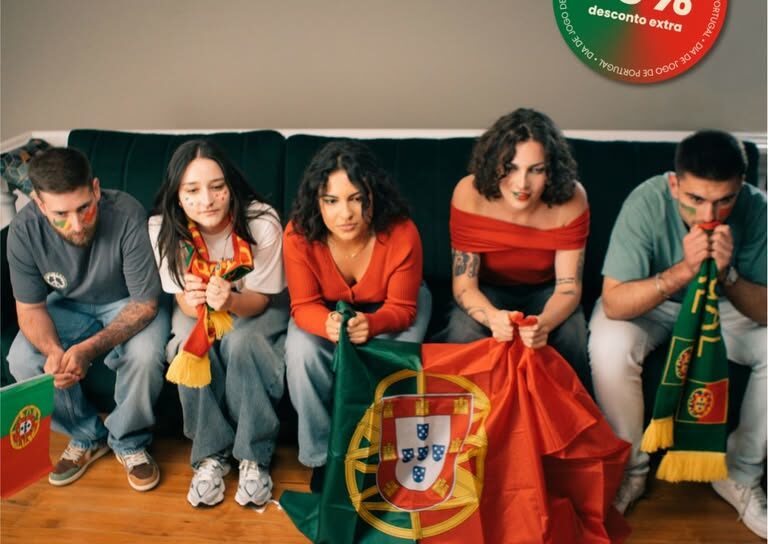 Portugal entra em campo e o conforto entra em sua casa.
