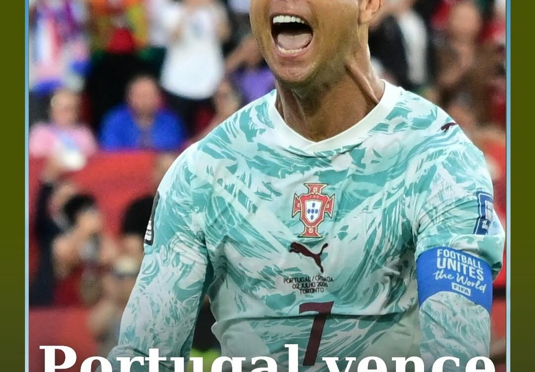Portugal vence a Croácia por 2-1 e garante a passagem aos oitavos de final do Mu
