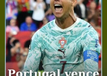 Portugal vence a Croácia por 2-1 e garante a passagem aos oitavos de final do Mu