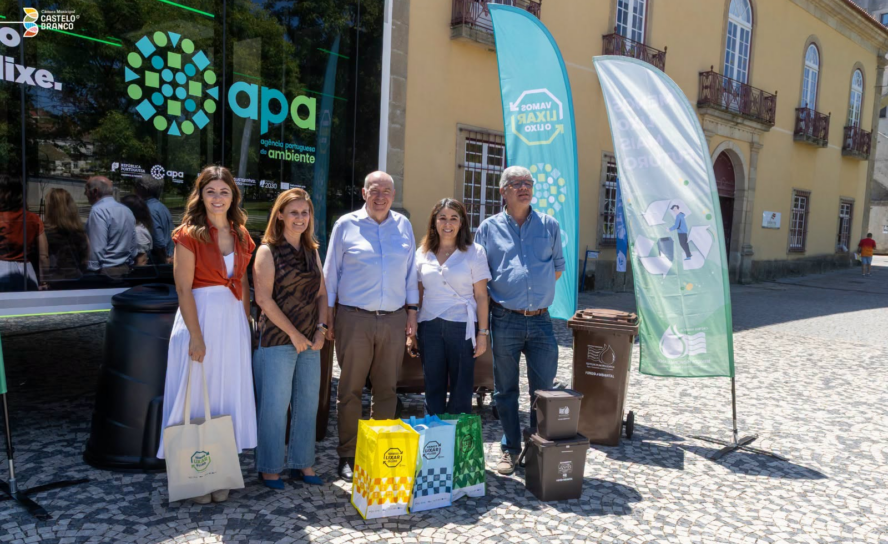 Road Show "Vamos Lixar o Lixo" sensibiliza para a gestão de resíduos em Castelo