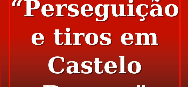 Seriam cerca das cinco horas desta madrugada