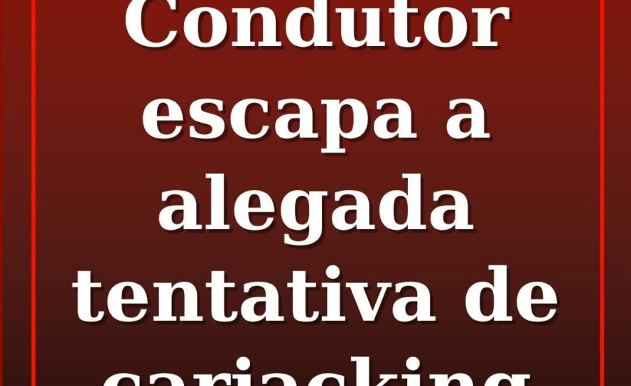 Um condutor relatou à Beira Baixa TV os momentos de tensão que viveu na noite de