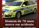 Um homem de 70 anos morreu esta quarta-feira, 15 de julho