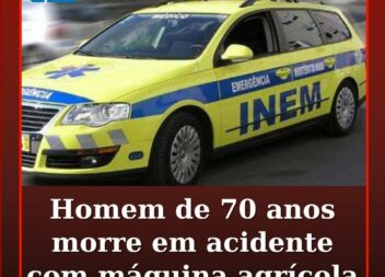 Um homem de 70 anos morreu esta quarta-feira, 15 de julho